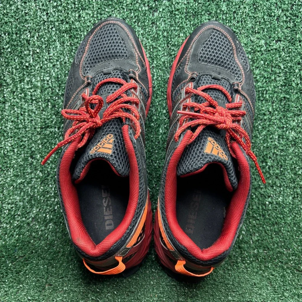 Adidas Kanadia TR 4 Trail Running Rugged Gorpcore Sneakers Black Red Mens Sz 11